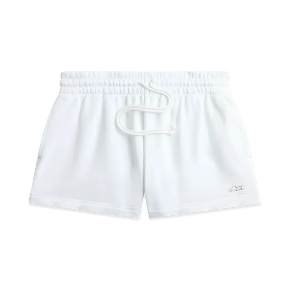 Kith Women's Lorah Micro Sweatshort "White"