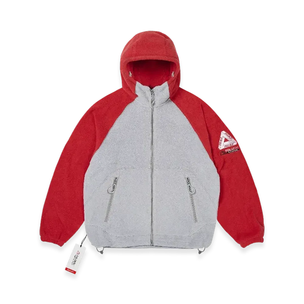 PALACE Polartec Jacket "Grey Red"