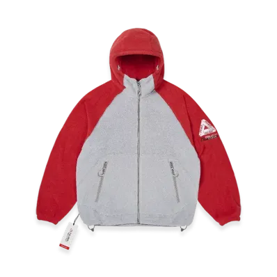 PALACE Polartec Jacket "Grey Red"