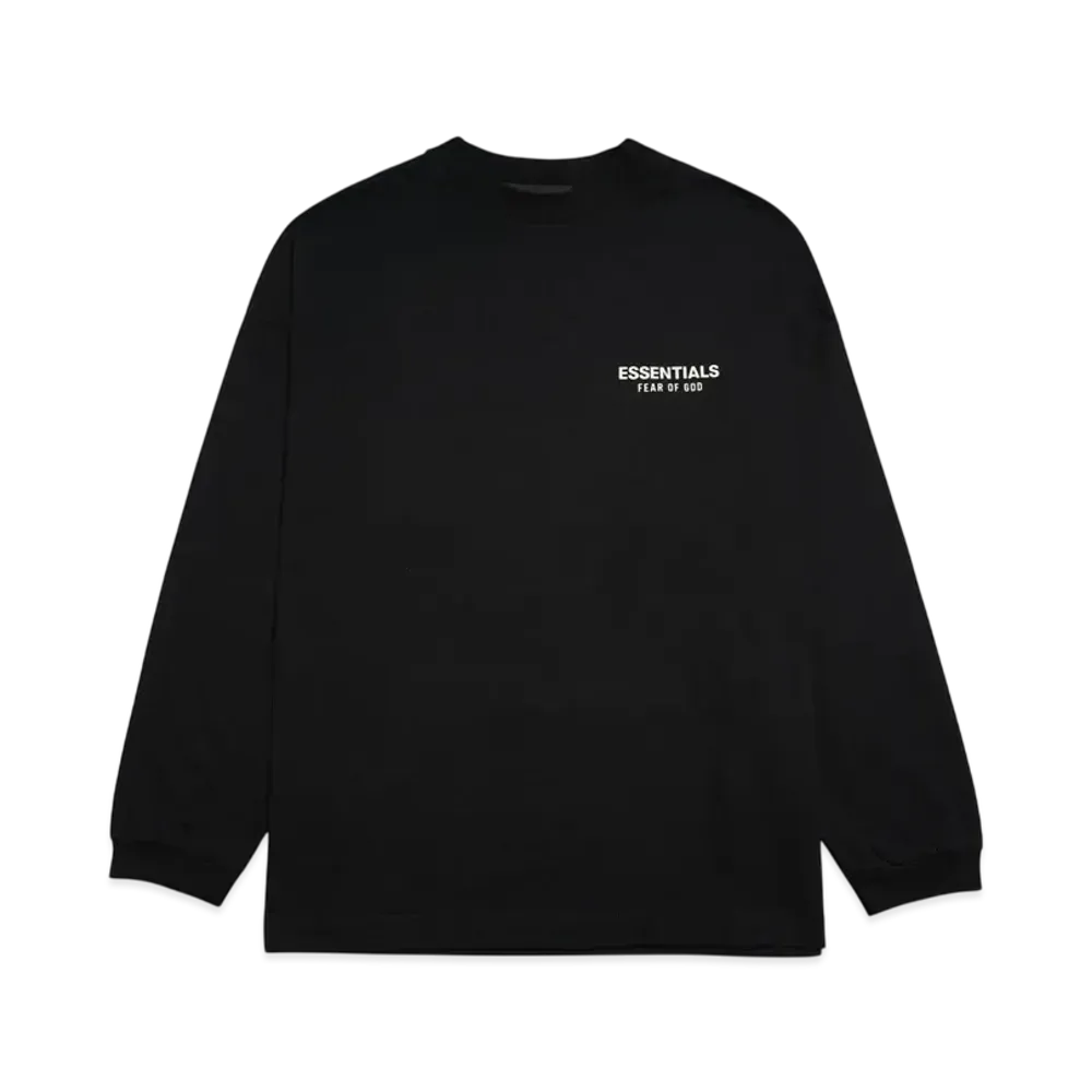 FEAR OF GOD Essentials Jersey Long Sleeve T-Shirt "Black"