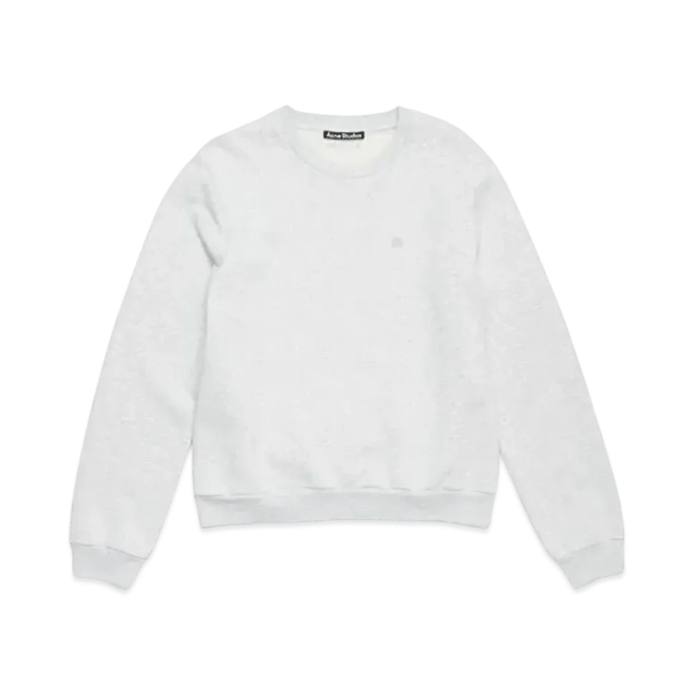 Acne Studios Crew Neck Fleece Sweater "White"