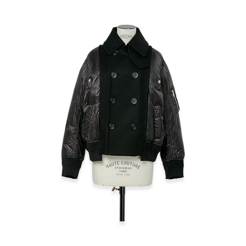 sacai Puffer Blouson "Black"