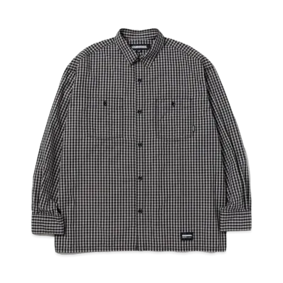 NEIGHBORHOOD Gingham Hombre Check Shirt LS "Black"