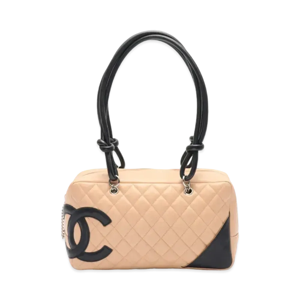 CHANEL Cambon Bowler Bag "Beige"