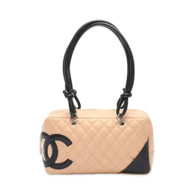 CHANEL Cambon Bowler Bag "Beige"