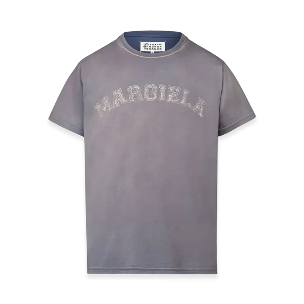 Maison Margiela Women's Logo Cotton Jersey T-Shirt "Lilac"