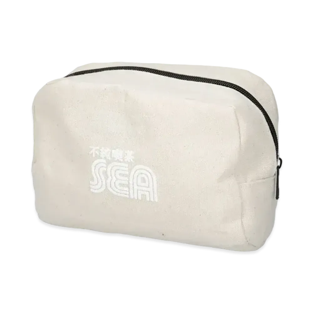WIND AND SEA x KISSADOPE POUCH (MEDIUM) "Natural"