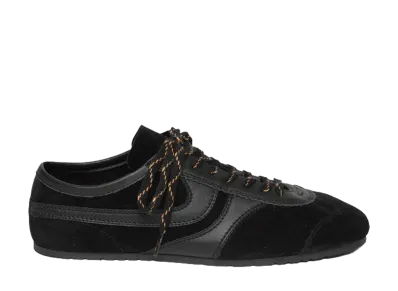 DRIES VAN NOTEN Suede Sneakers "Black"
