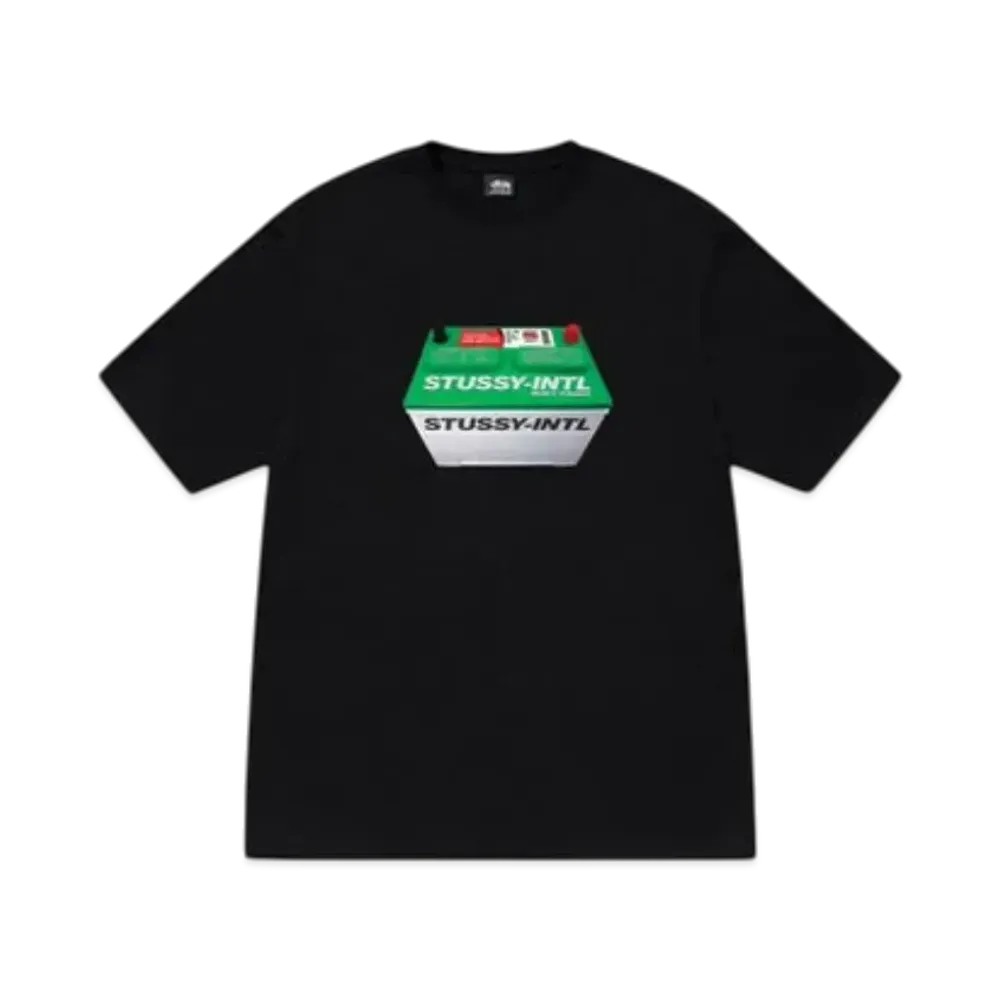Stussy Battery Tee "Black"