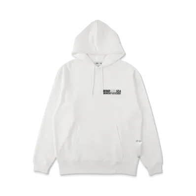 WIND AND SEA BOWERY KITCHEN X WDS HOODIE (WDS) "White"