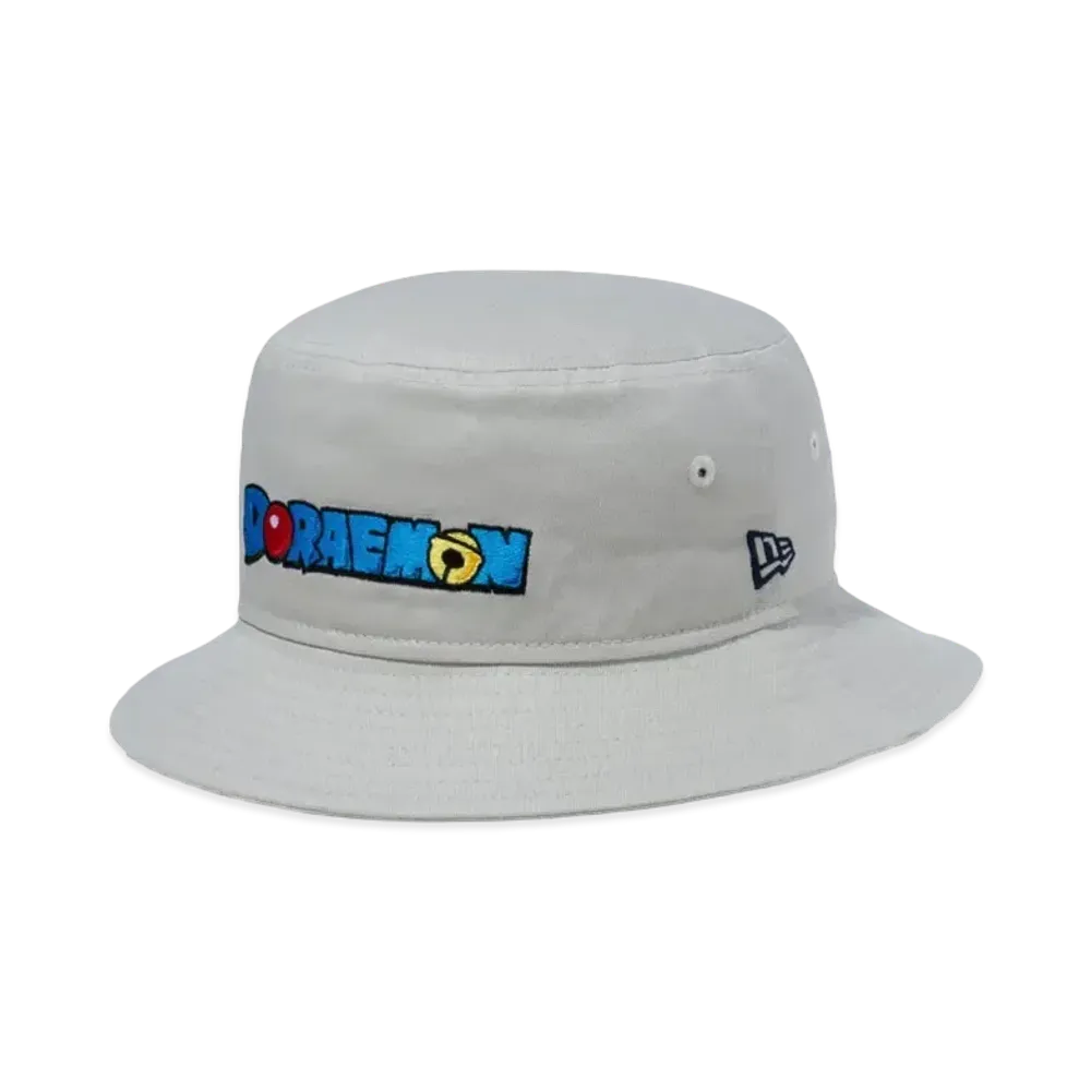 NEW ERA x Doraemon Bucket01 Woven Patch "Stone"