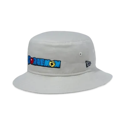 NEW ERA x Doraemon Bucket01 Woven Patch "Stone"