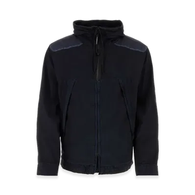 C.P. Company Cotton Blend Jacket "Midnight Blue"