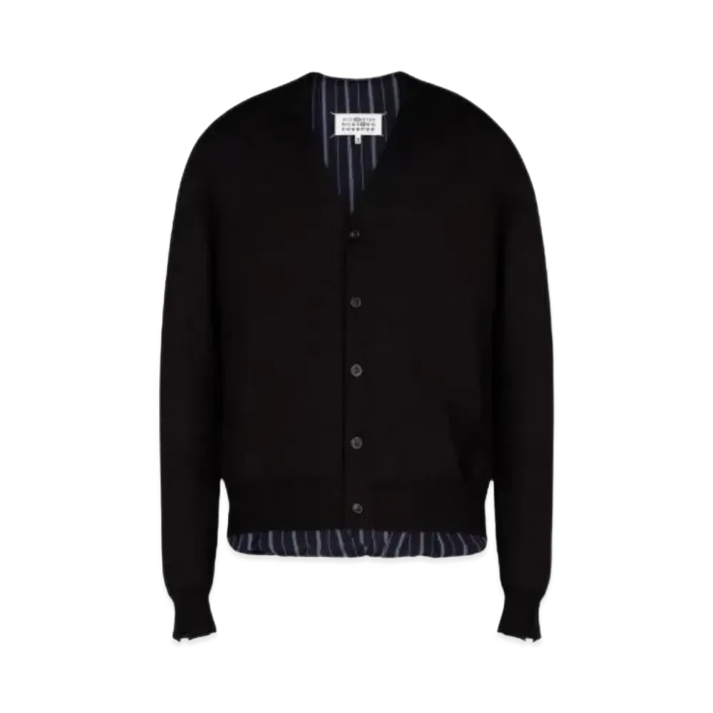Maison Margiela Distressed Cardigan "Charcoal"