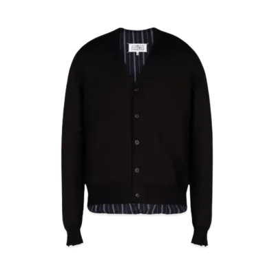 Maison Margiela Distressed Cardigan "Charcoal"