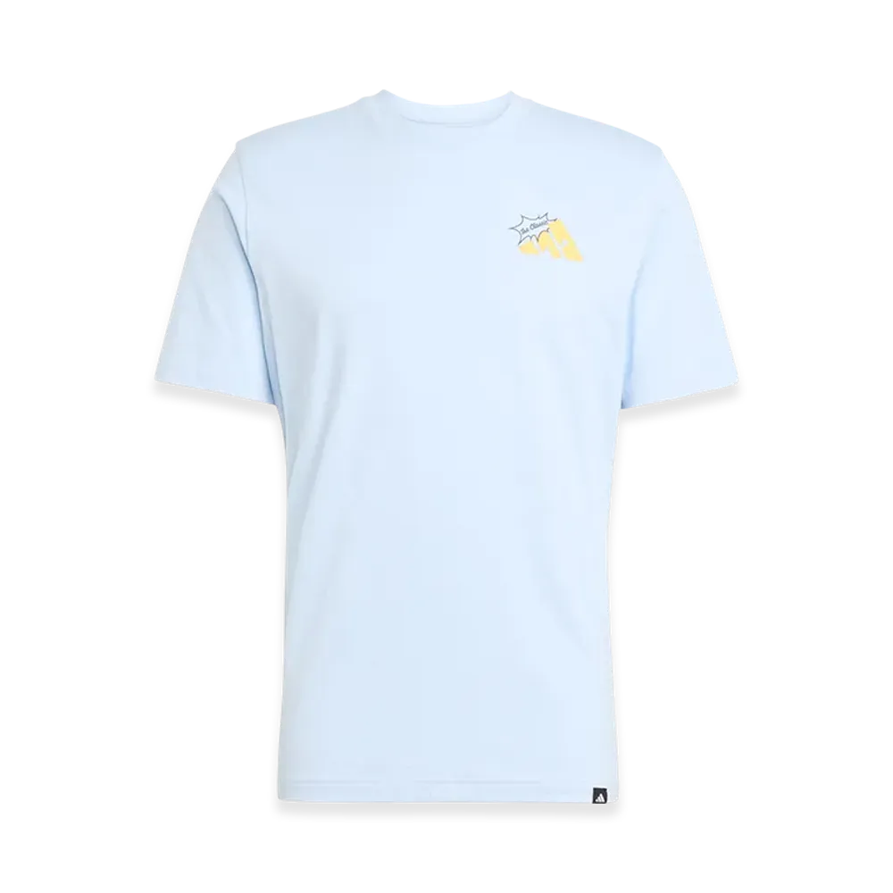 adidas Food Grilled Cheese Graphic T-Shirt "Glow Blue"