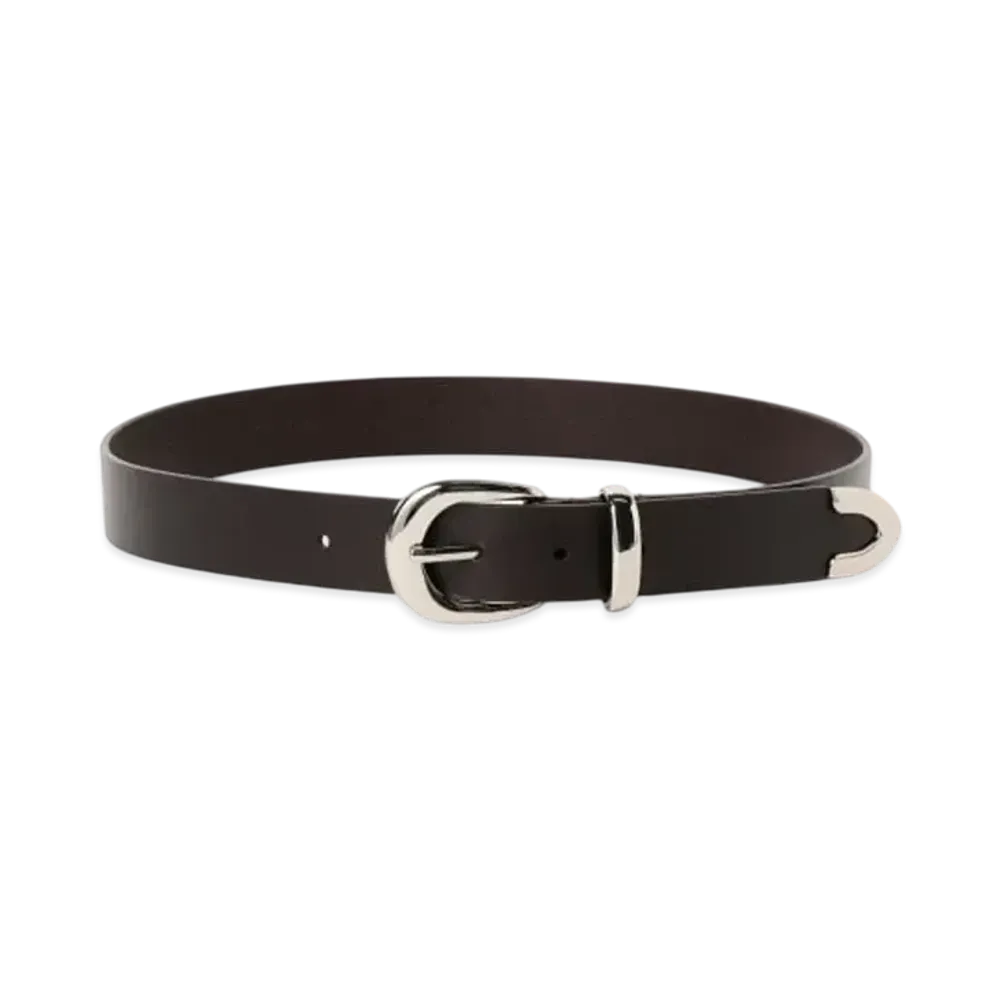 BEAMS Leather Western Belt "Brown"