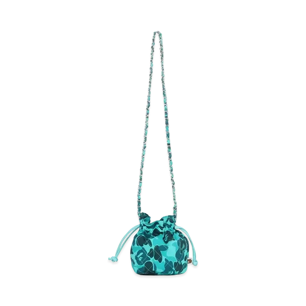 SAINT Mxxxxxx x A BATHING APE Chain Snap Bag "Sax"