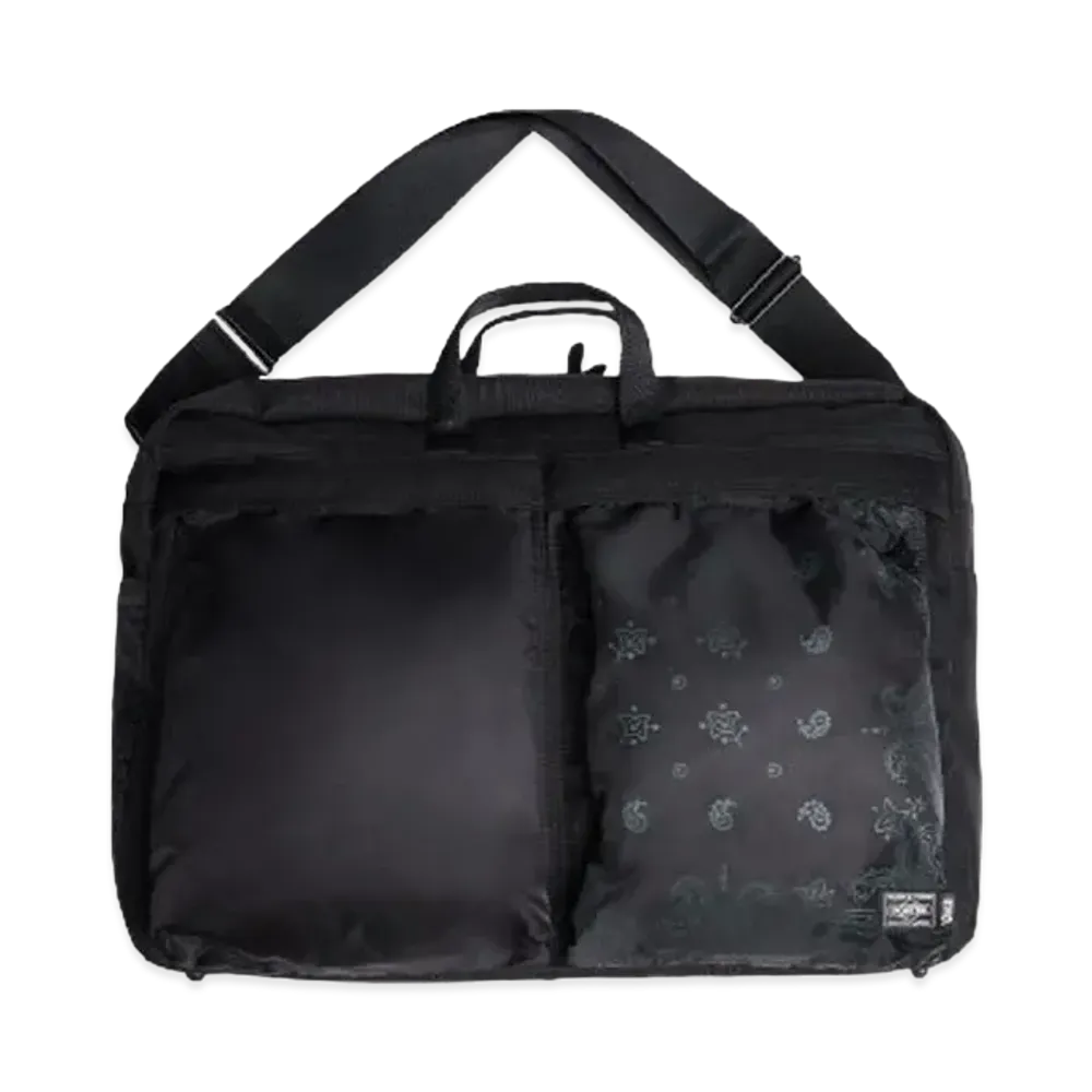 PORTER x END. 2Way Duffel Bag "Black"