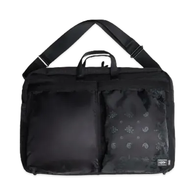 PORTER x END. 2Way Duffel Bag "Black"