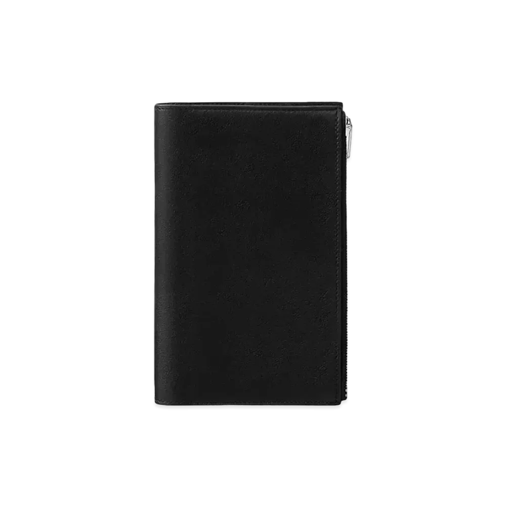 Hermes Ea Zip Notebook Cover "Black"