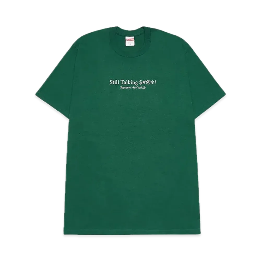 Supreme Still Talking Tee "Light Pine"
