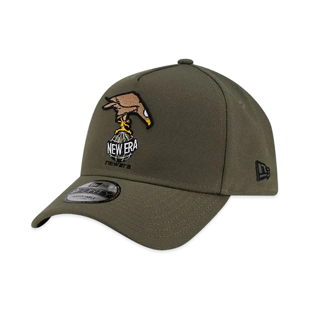 NEW ERA x Rodrigo Roji 9Forty A-Frame Soccer "Olive"