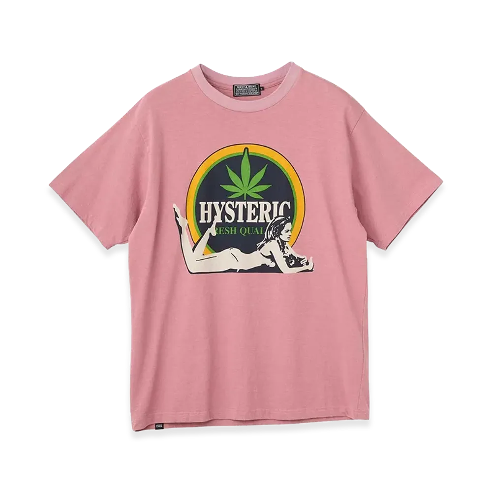 HYSTERIC GLAMOUR Fresh Quality T-Shirt "Pink"