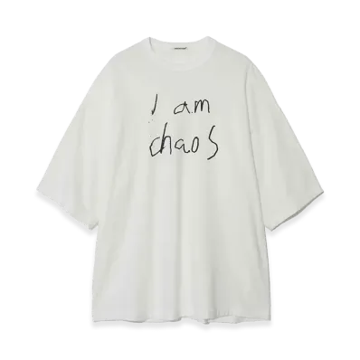 UNDERCOVER Cotton Rayon T-shirt "Off White"