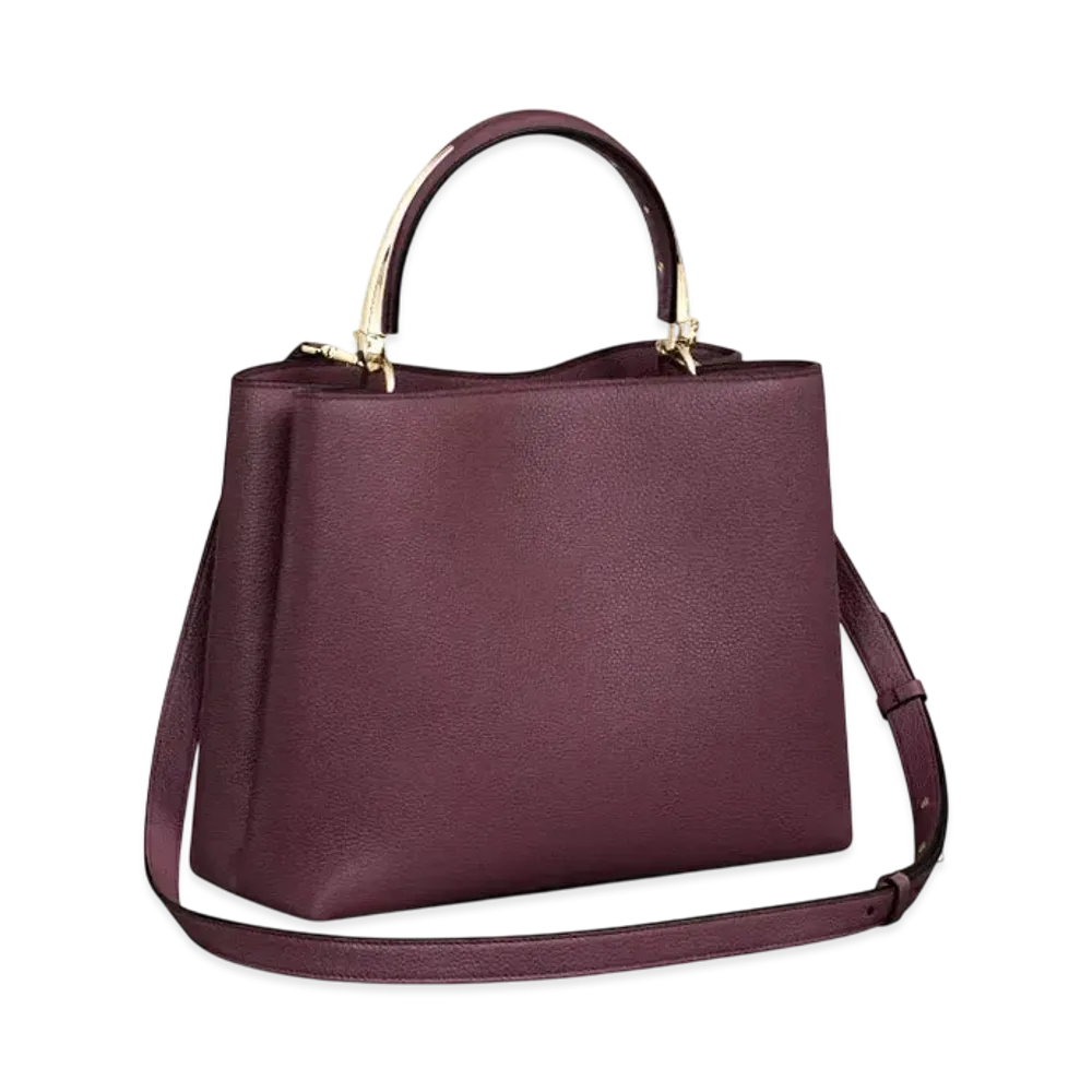 Cartier Medium Model Handle Bag, Panthere de Cartier "Plum"