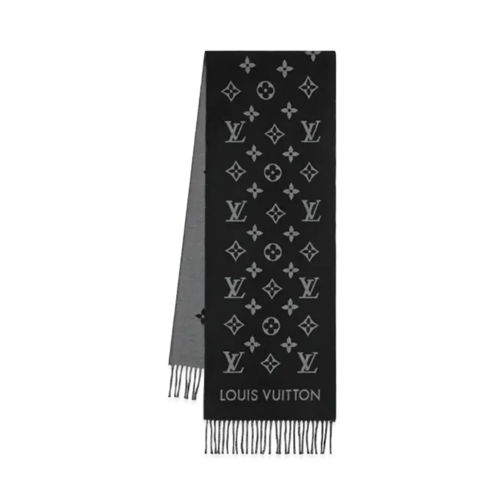 Louis Vuitton All About MNG Scarf "Noir"