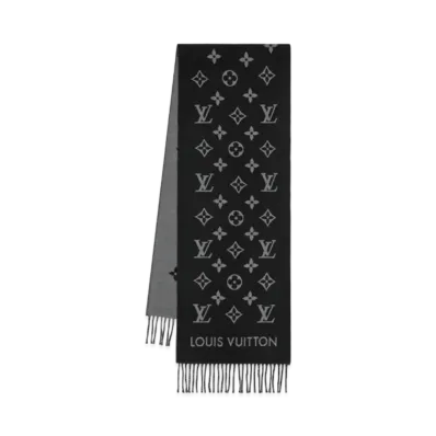 Louis Vuitton All About MNG Scarf "Noir"