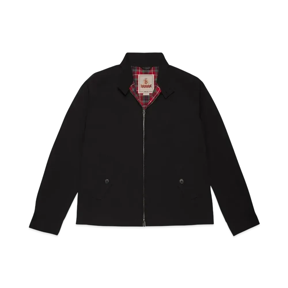 BARACUTA Driving Jacket "Black"