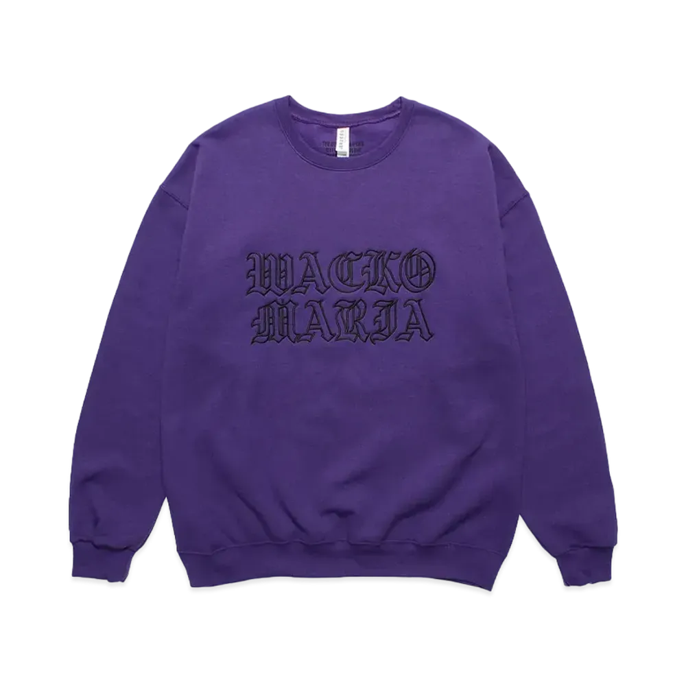 WACKO MARIA Sweat Shirt "Purple"