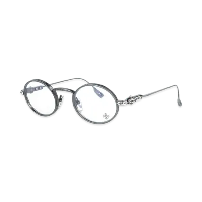 Chrome Hearts HONEY DIPPED 48 CH Cross Oval "Pewter"
