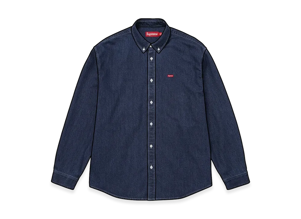 Supreme Small Box Denim Shirt "Indigo"