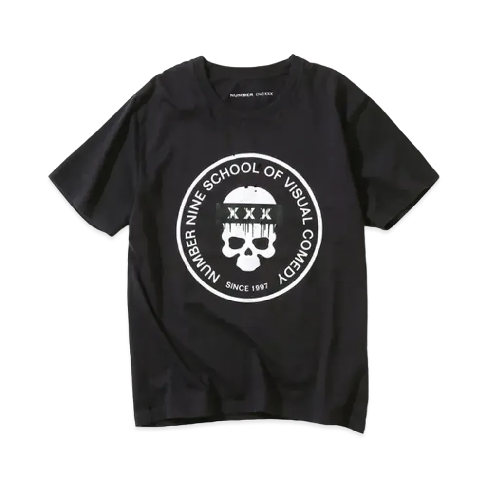 GOD SELECTION XXX x NUMBER (N)INE T-SHIRT "Charcoal Grey"