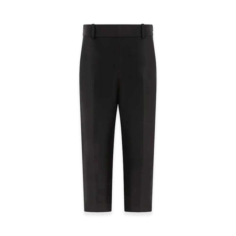 KHAITE Women's Virgin Wool Pants "Black"
