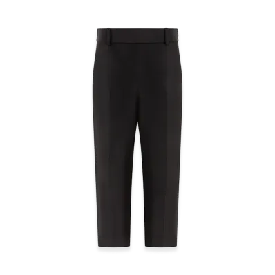 KHAITE Women's Virgin Wool Pants "Black"