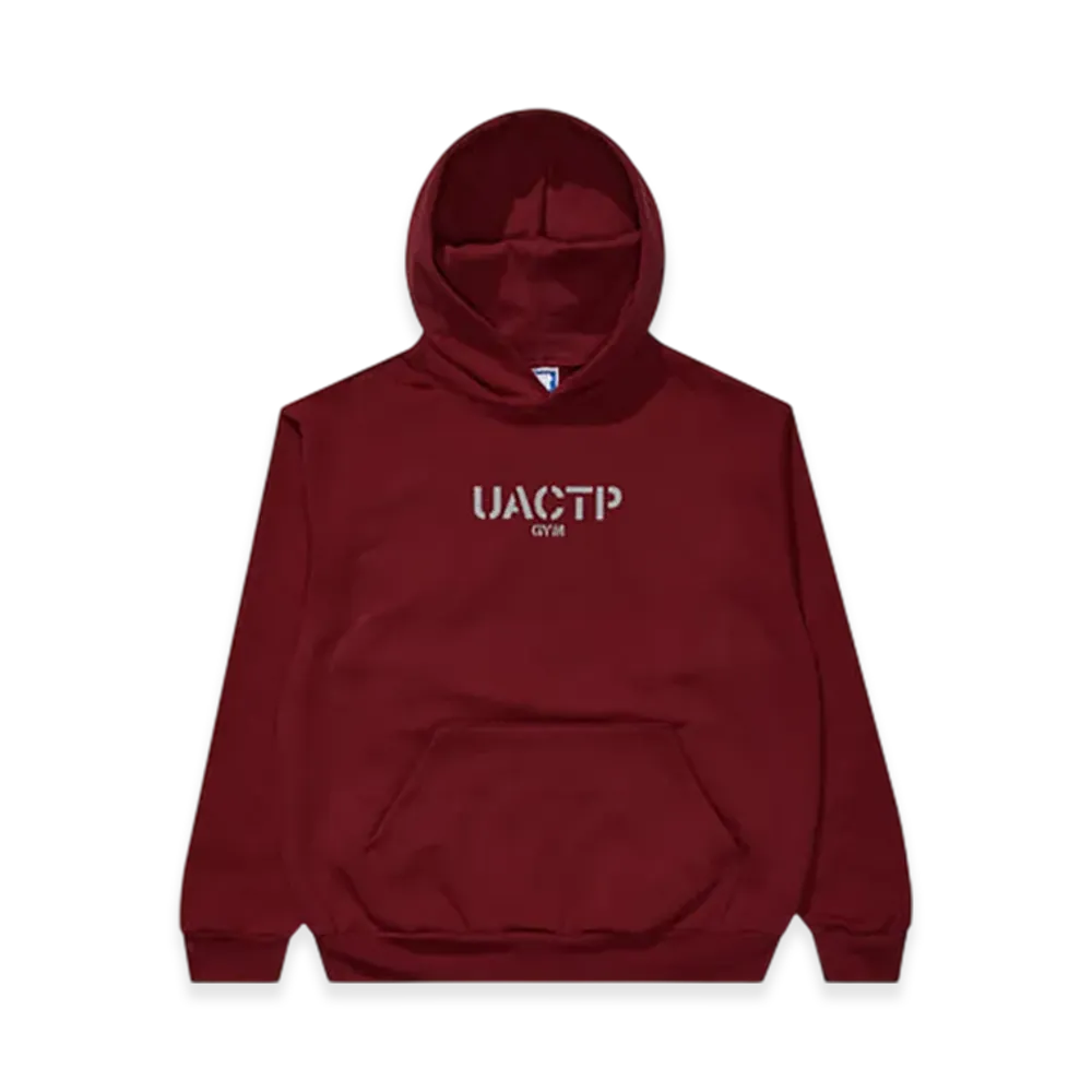 UNDEFEATED UACTP Stencil Gym Pullover Hood "Burgundy"