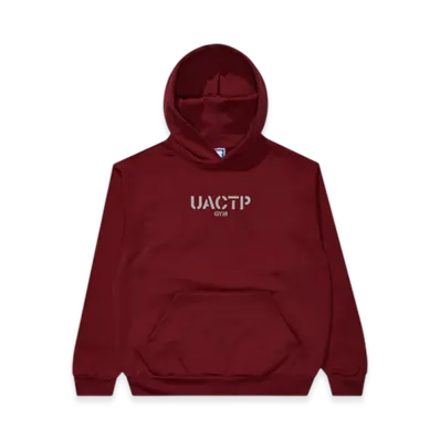 UNDEFEATED UACTP Stencil Gym Pullover Hood "Burgundy"