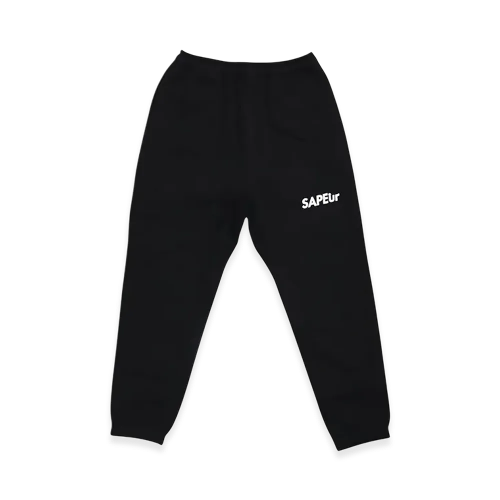 SAPEur Kid's Logo Sweat Pants "Black"