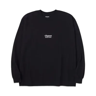 NEIGHBORHOOD NH Tee-5 LS . CO "Black"
