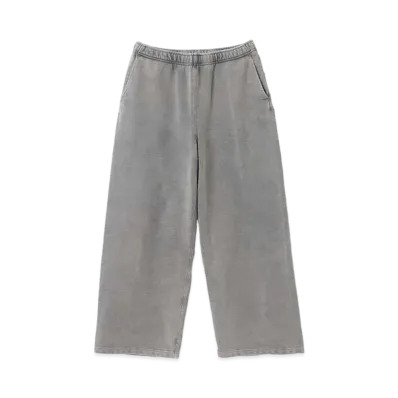 BEAMS Fade Wide Sweat Pants "Fade Black"