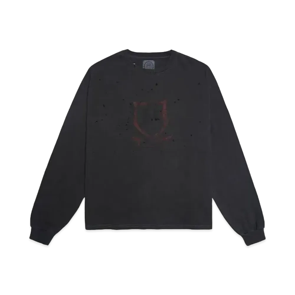 SOMEIT J.X.F Vintage LS Tee "STONE GREY"