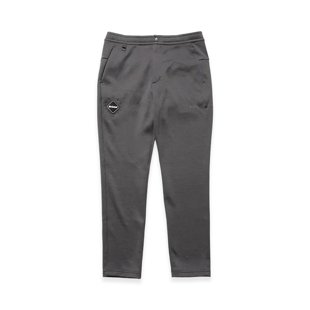 F.C.Real Bristol Quarter Knit Essential Pants "Charcoal Gray"