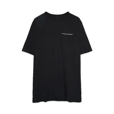 POP TRADING COMPANY logo t-shirt "BLACK/WHITE"