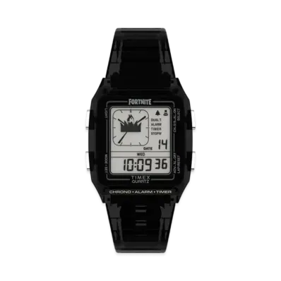 TIMEX x FORTNITE Q Timex LCA "Black" tw2w96500