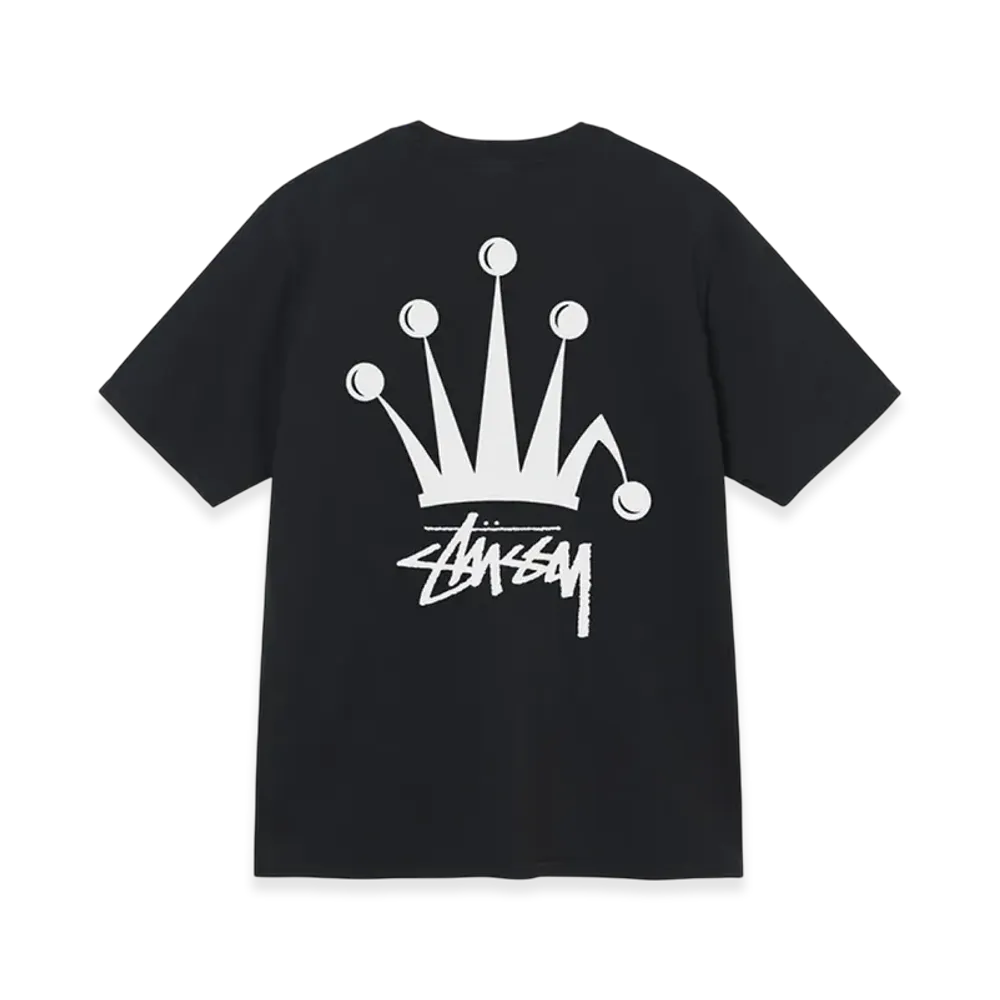 Stussy Regal Crown Tee "Black"