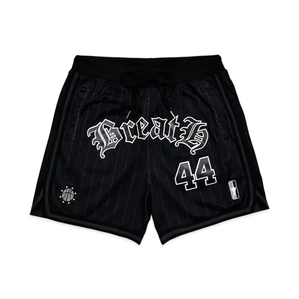 BREATH x Mitchell&Ness BB Game Shorts "Black"